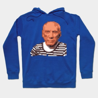 Pablo Picasso 8bit Tribute Design Hoodie